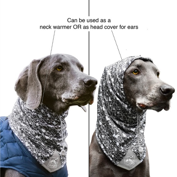 NEW Kurgo Scruf Scarf Reflective Dog Snood Scarf size Medium - Picture 2 of 13